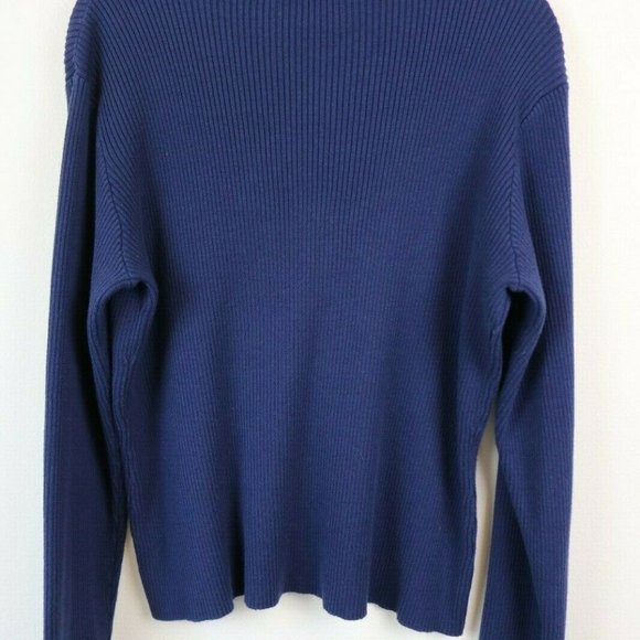 Disney Womens Sweater Turtleneck Ribbed Mickey L - Picture 6 of 7